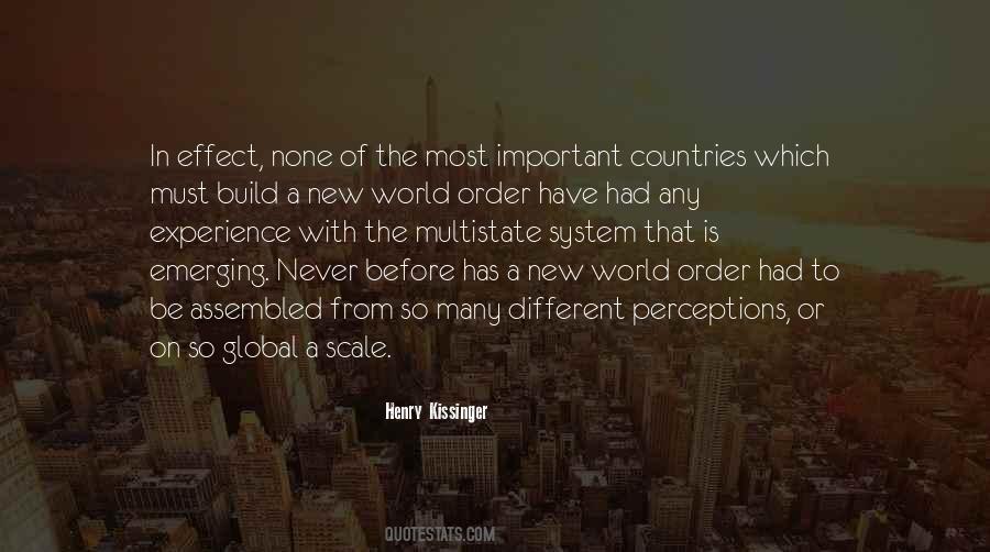 Quotes About The New World Order #146027