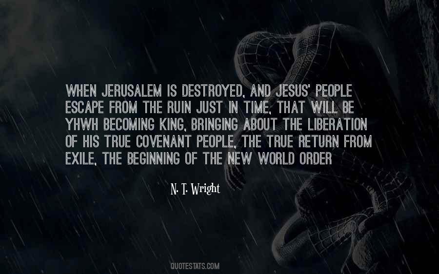 Quotes About The New World Order #892317