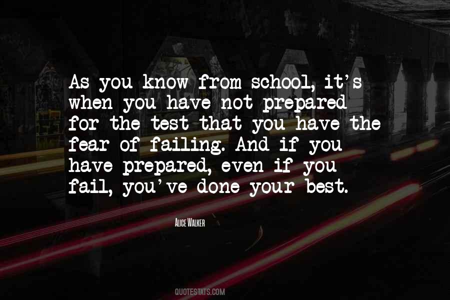 Quotes About Failing School #1448074