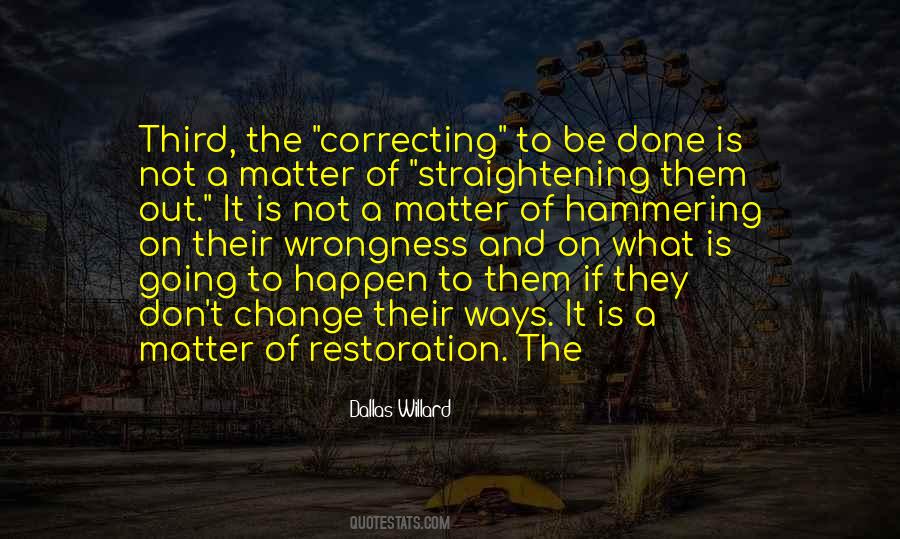 Quotes About Correcting #51950 Quotes About Correcting #51950