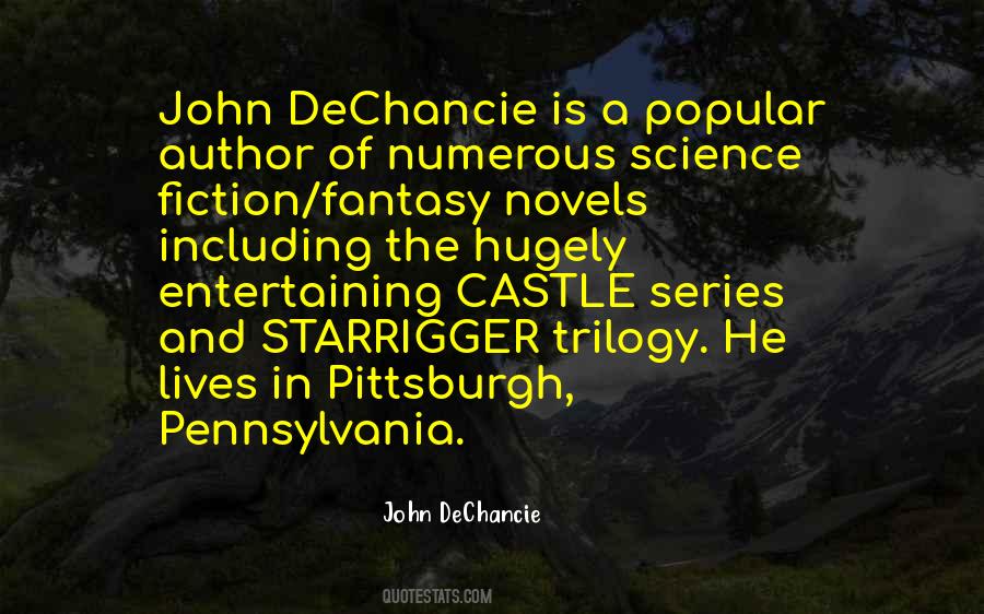 Fantasy Fiction Series Quotes #1629515