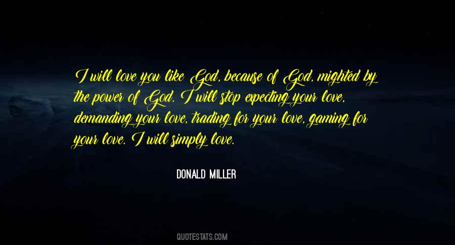 Love God Simply Quotes #136711