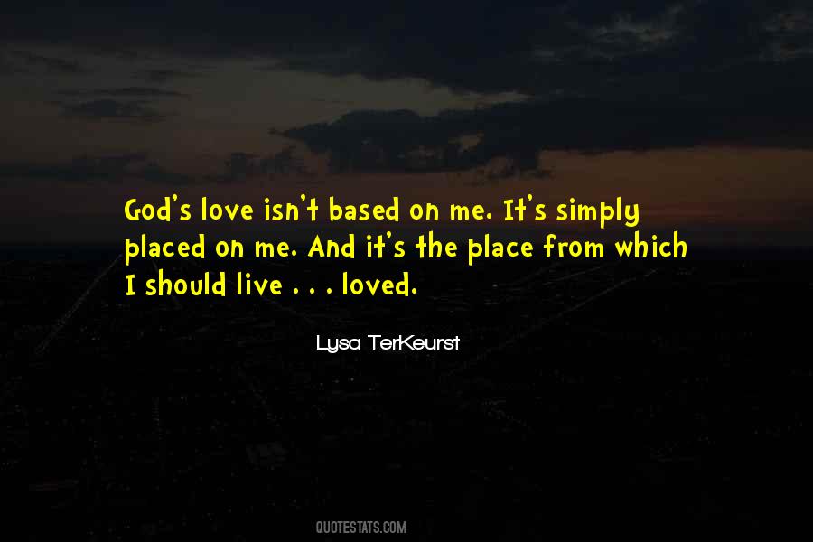 Love God Simply Quotes #1511077
