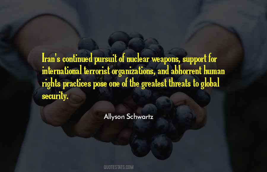 Quotes About International Security #746623