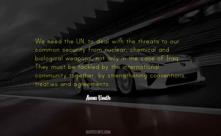 Quotes About International Security #877781