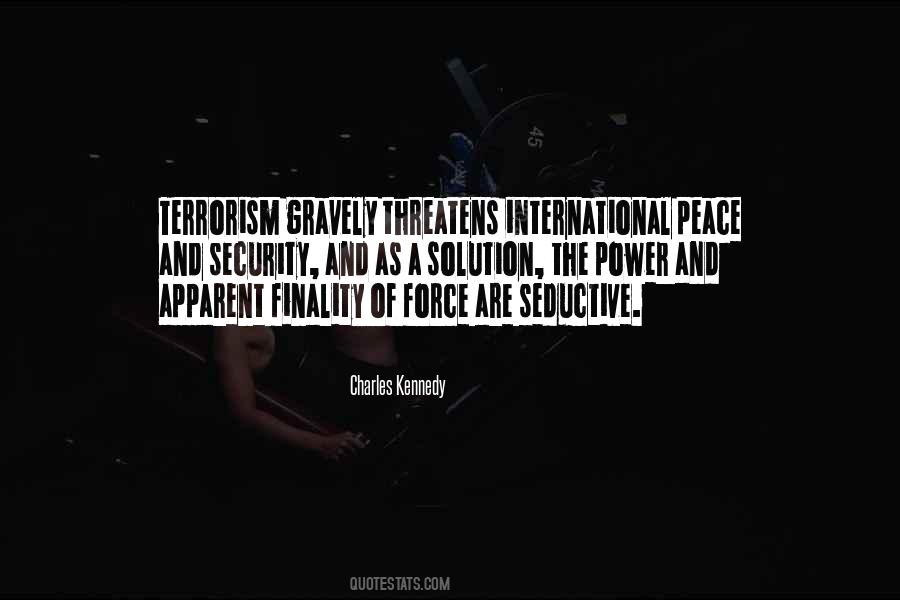 Quotes About International Security #996724