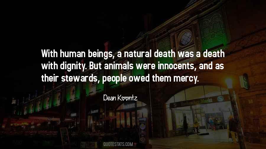 Quotes About Animals And Death #1717898