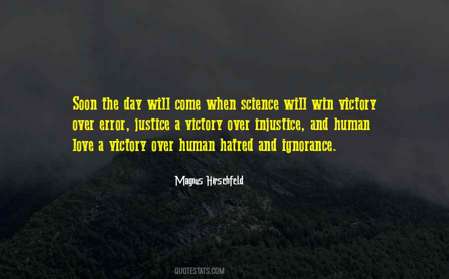 Love And Science Quotes #220580