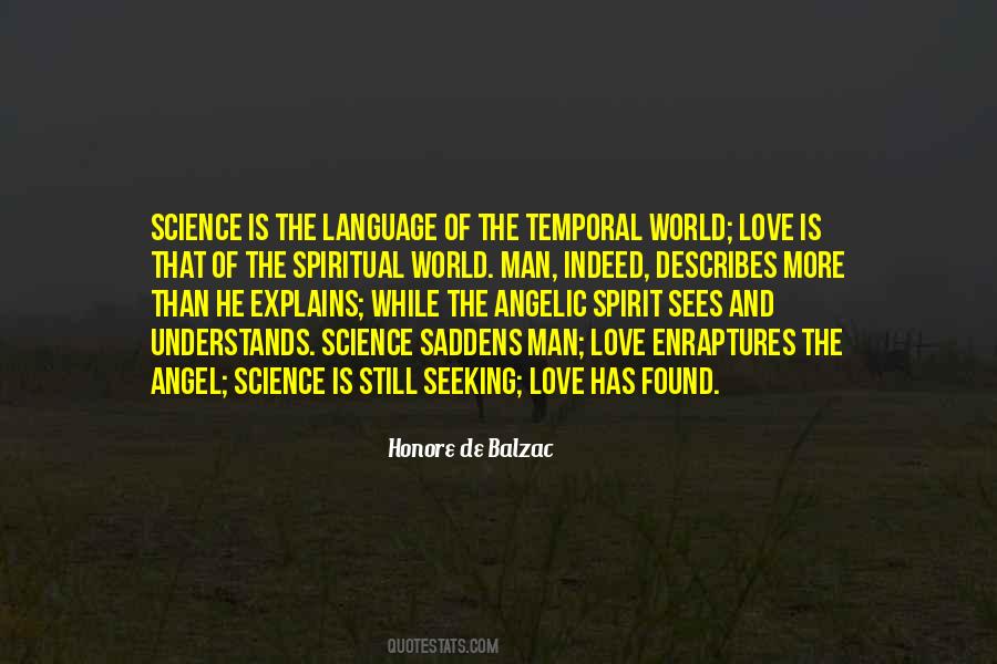 Love And Science Quotes #284368