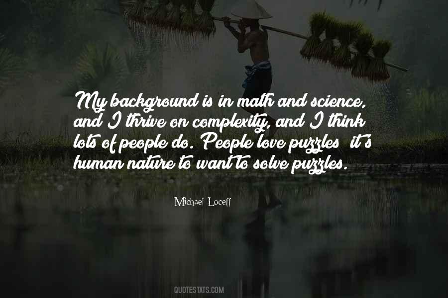 Love And Science Quotes #3727