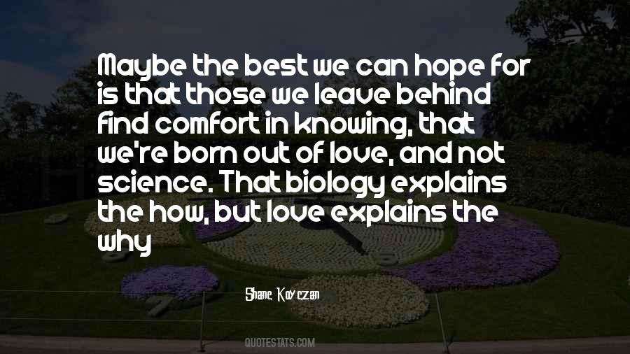 Love And Science Quotes #461789