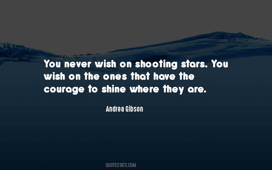 Quotes About Shooting Stars #429291