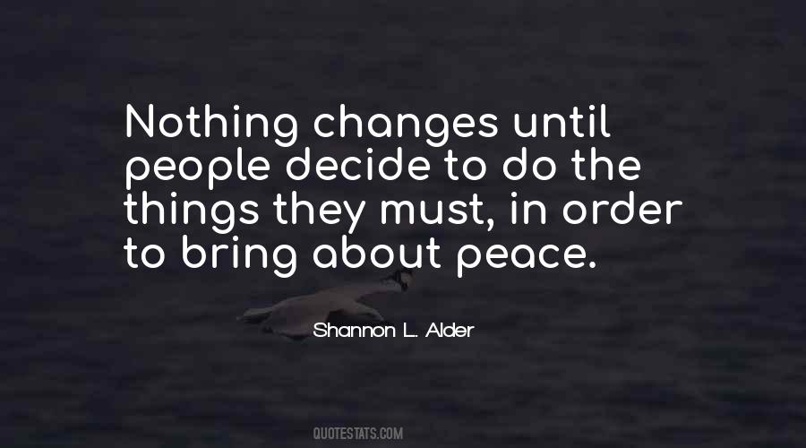Quotes About Peace Offering #1674272