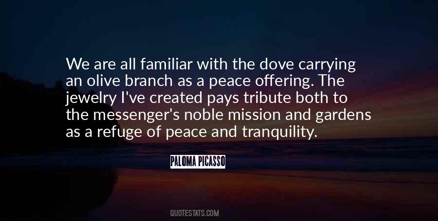 Quotes About Peace Offering #951044