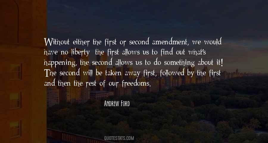 Quotes About Second Amendment #735428