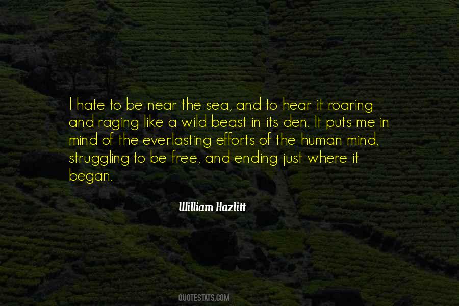 Quotes About The Raging Sea #1370221