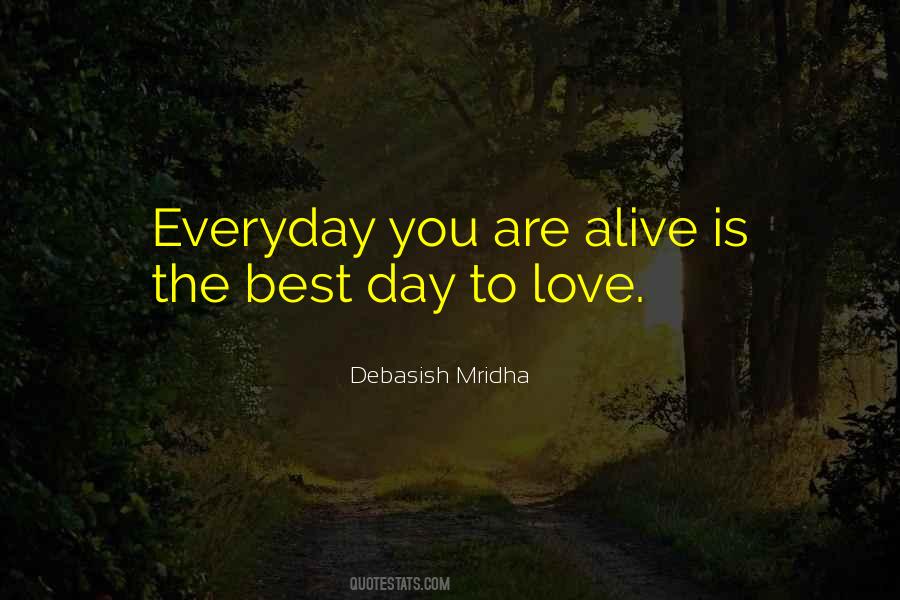 Quotes About The Best Day #630999