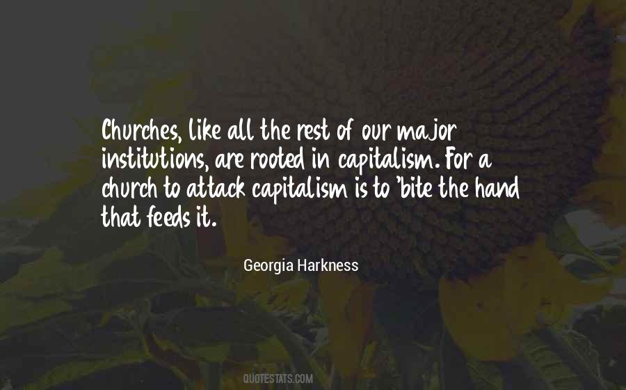 Quotes About The Hand That Feeds You #1625926