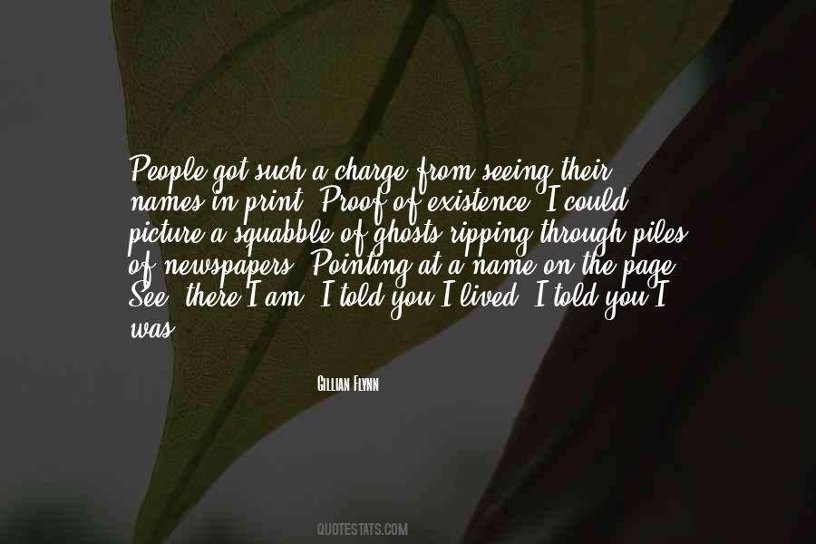 Quotes About Seeing Ghosts #120732
