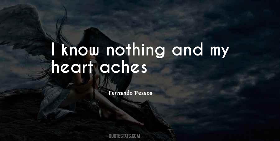 Quotes About Heart Aches #1600167