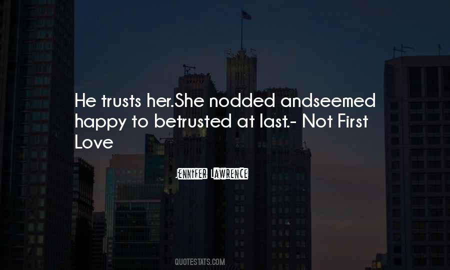 Quotes About Not Trusted #297207