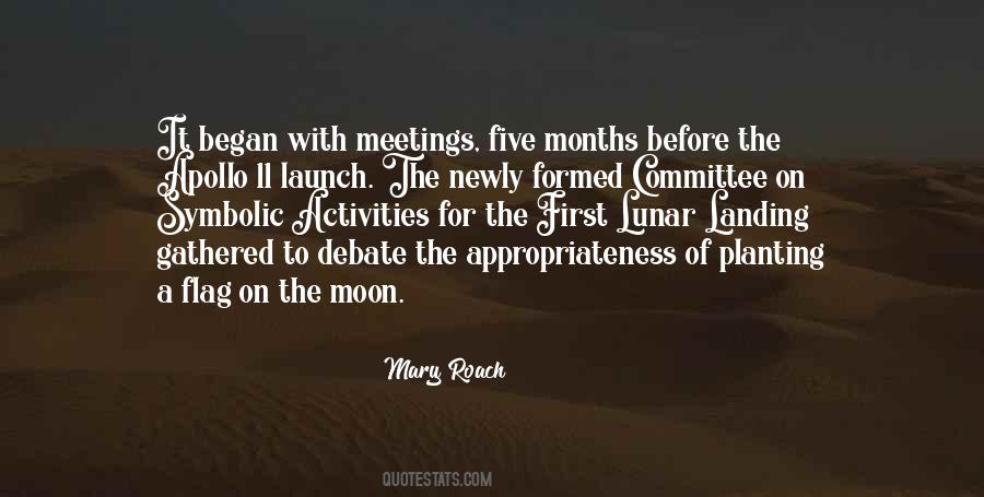 Quotes About The First Moon Landing #219936