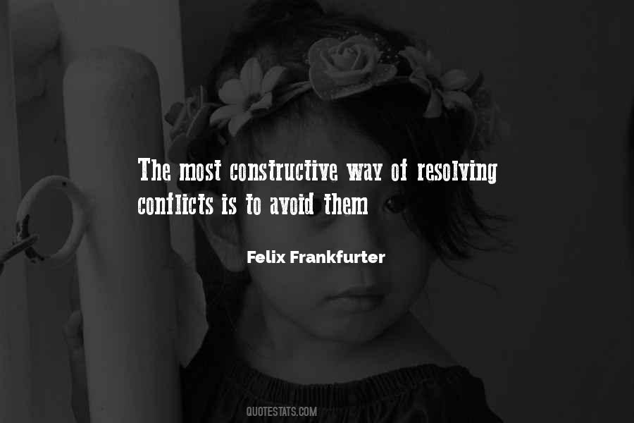 Quotes About Resolving Conflicts #1148410