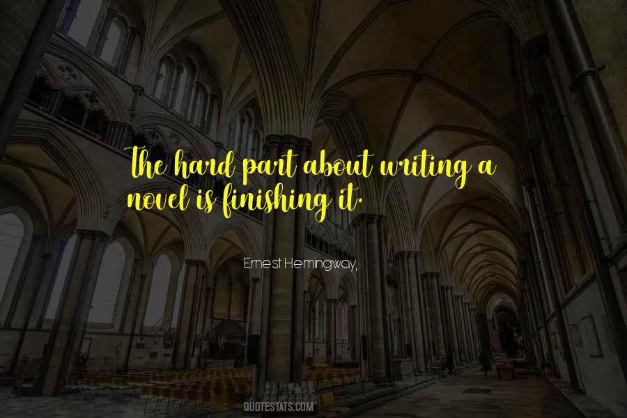 Finishing It Quotes #992155