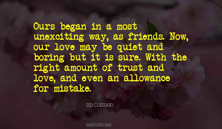 Quotes About Trust And Love #116052