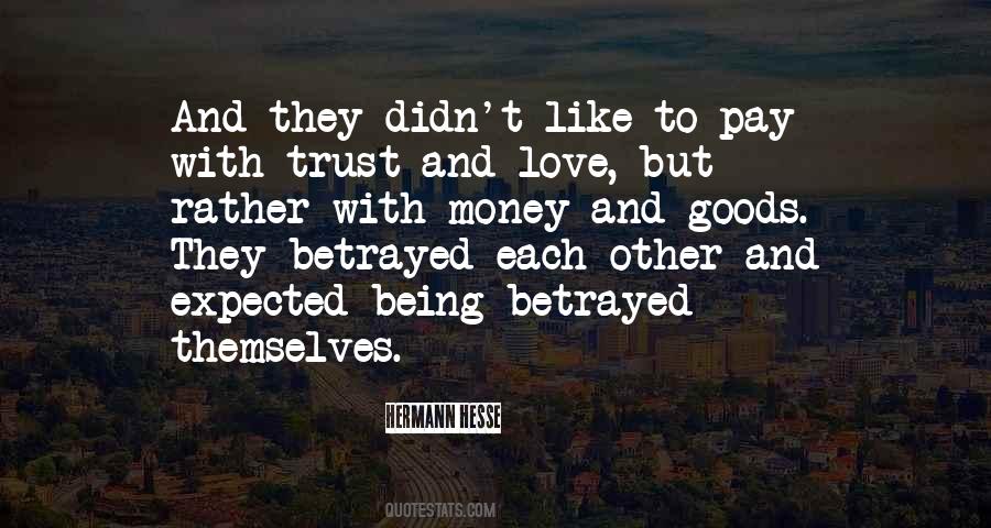 Quotes About Trust And Love #1434427