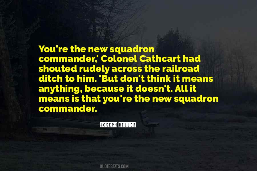 Quotes About Commander #1302676