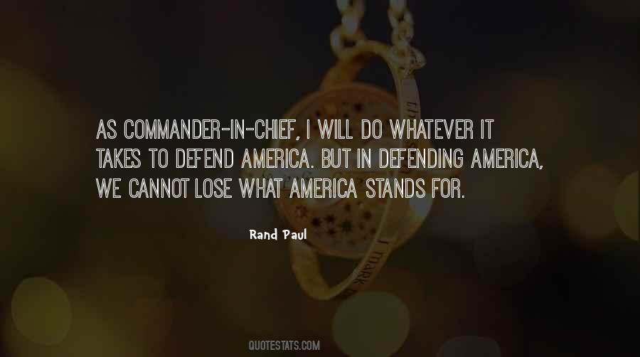 Quotes About Commander #1366927