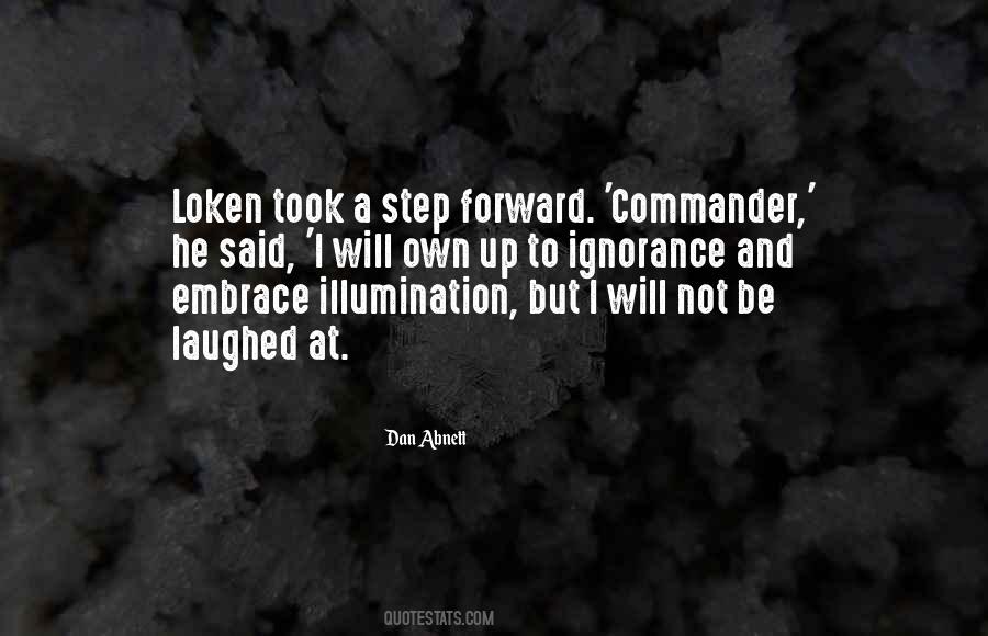 Quotes About Commander #1372263