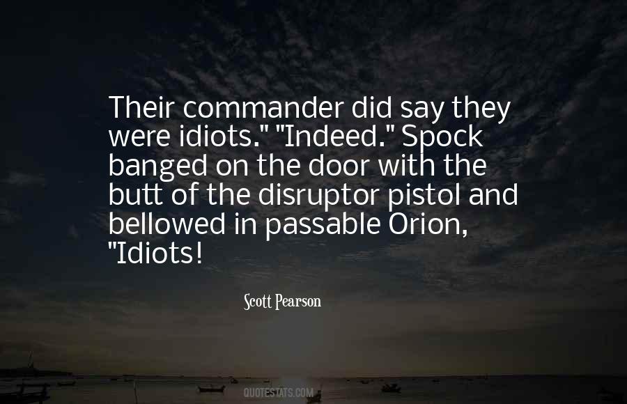 Quotes About Commander #945339