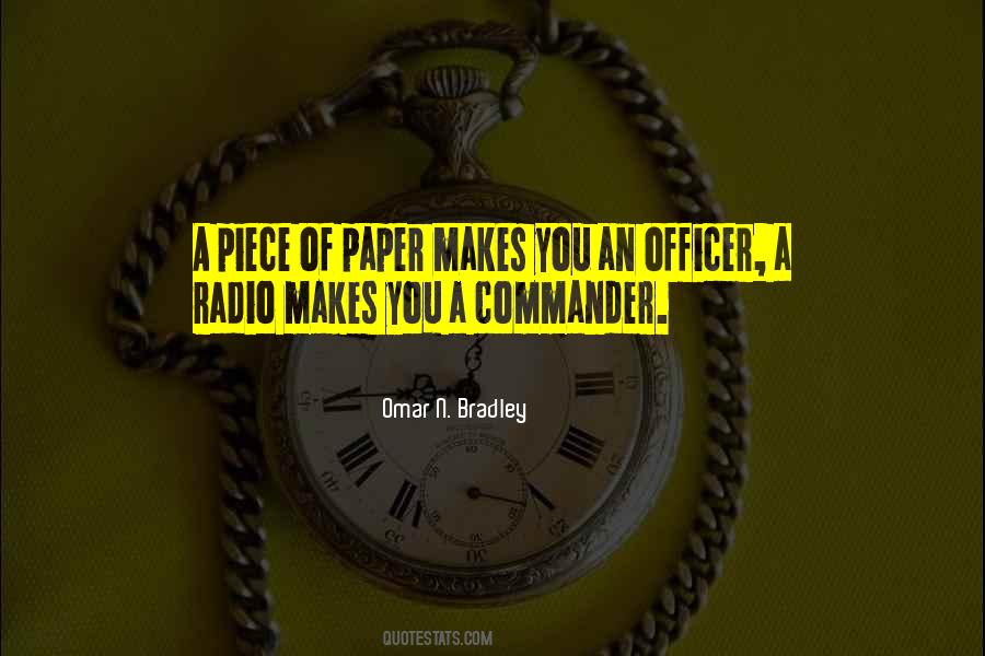 Quotes About Commander #995158