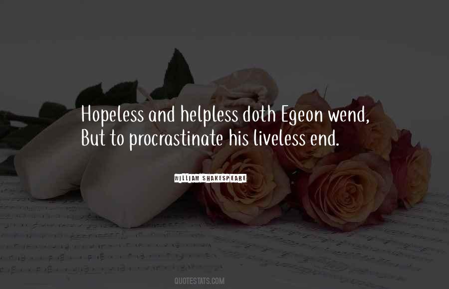 Quotes About Hopeless #1315230