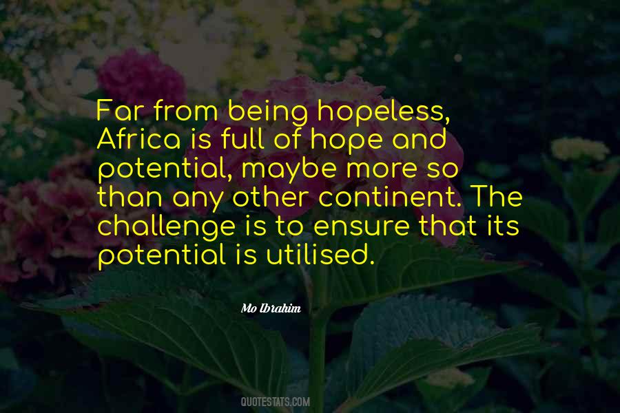 Quotes About Hopeless #1373565