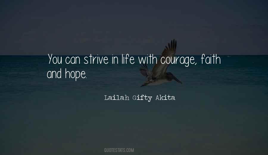 Quotes About Faith Hope And Courage #1433002