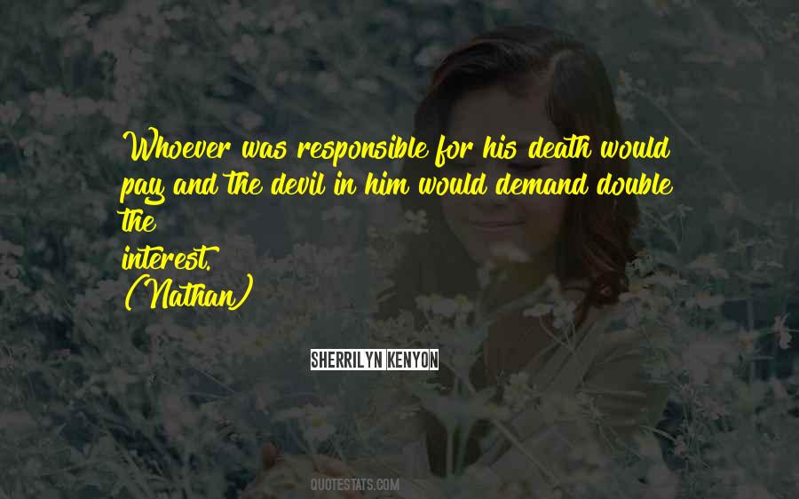Devil To Pay Quotes #694628