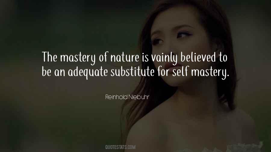 Quotes About Mastery Of Self #1800467
