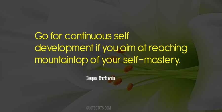 Quotes About Mastery Of Self #1816926