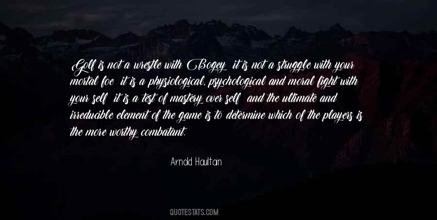 Quotes About Mastery Of Self #740577
