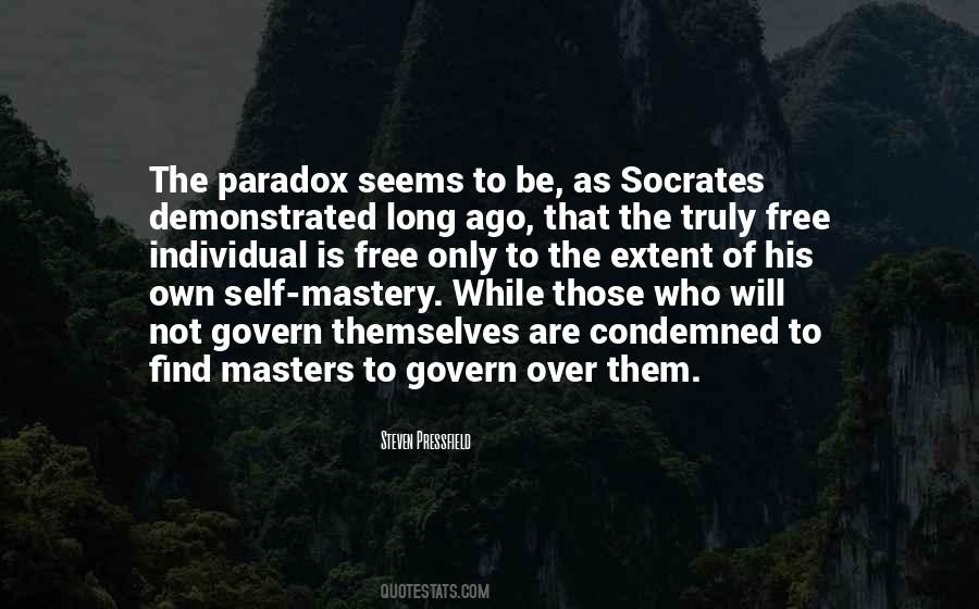 Quotes About Mastery Of Self #845121