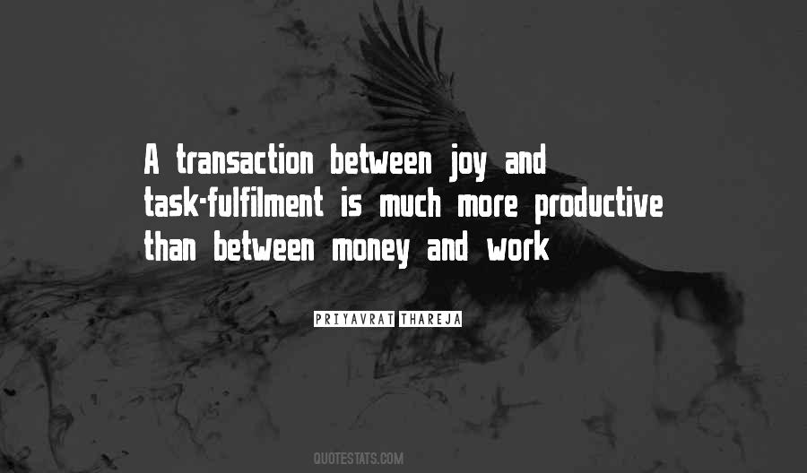 Quotes About Joy And Work #460100