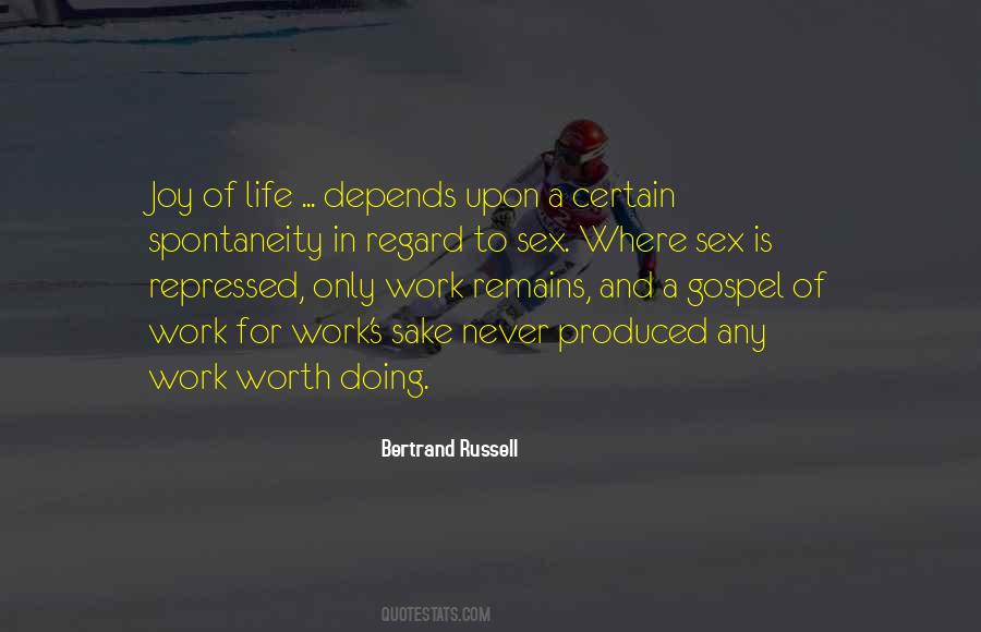 Quotes About Joy And Work #741705 Quotes About Joy And Work #741705