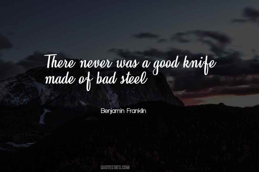 Good Knife Quotes #139392