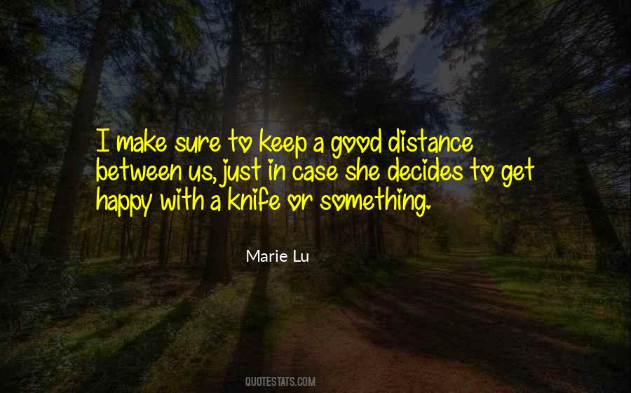Good Knife Quotes #75943