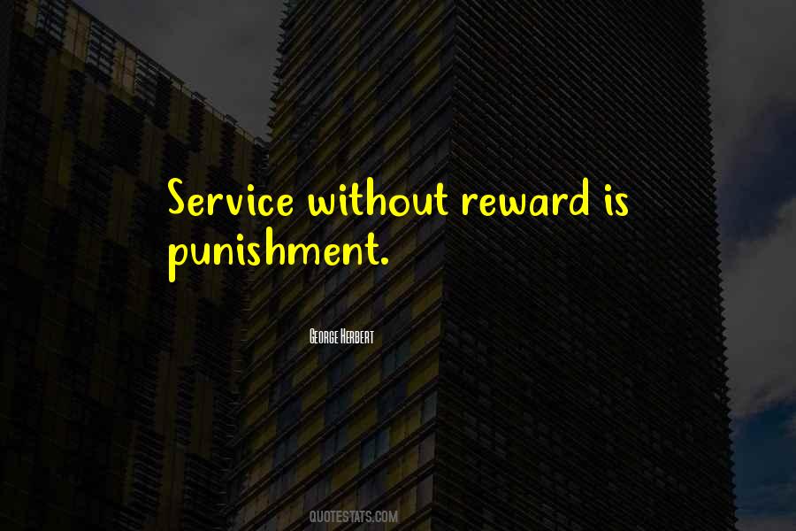 Quotes About Rewards And Punishment #1413269