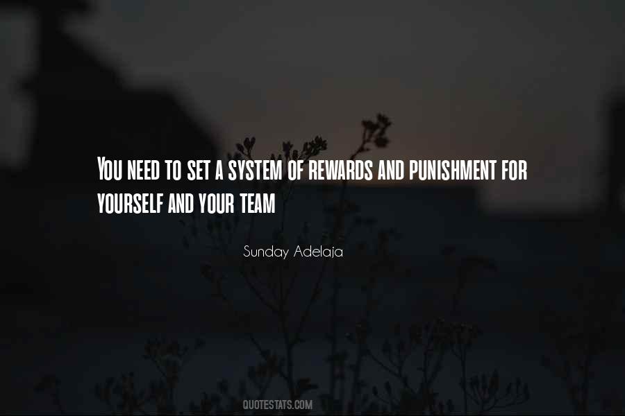 Quotes About Rewards And Punishment #1771680