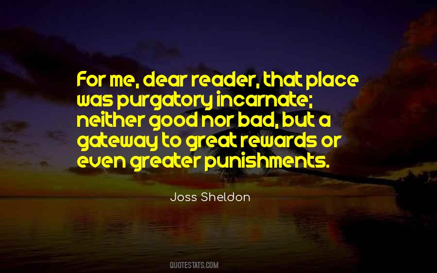 Quotes About Rewards And Punishment #663899
